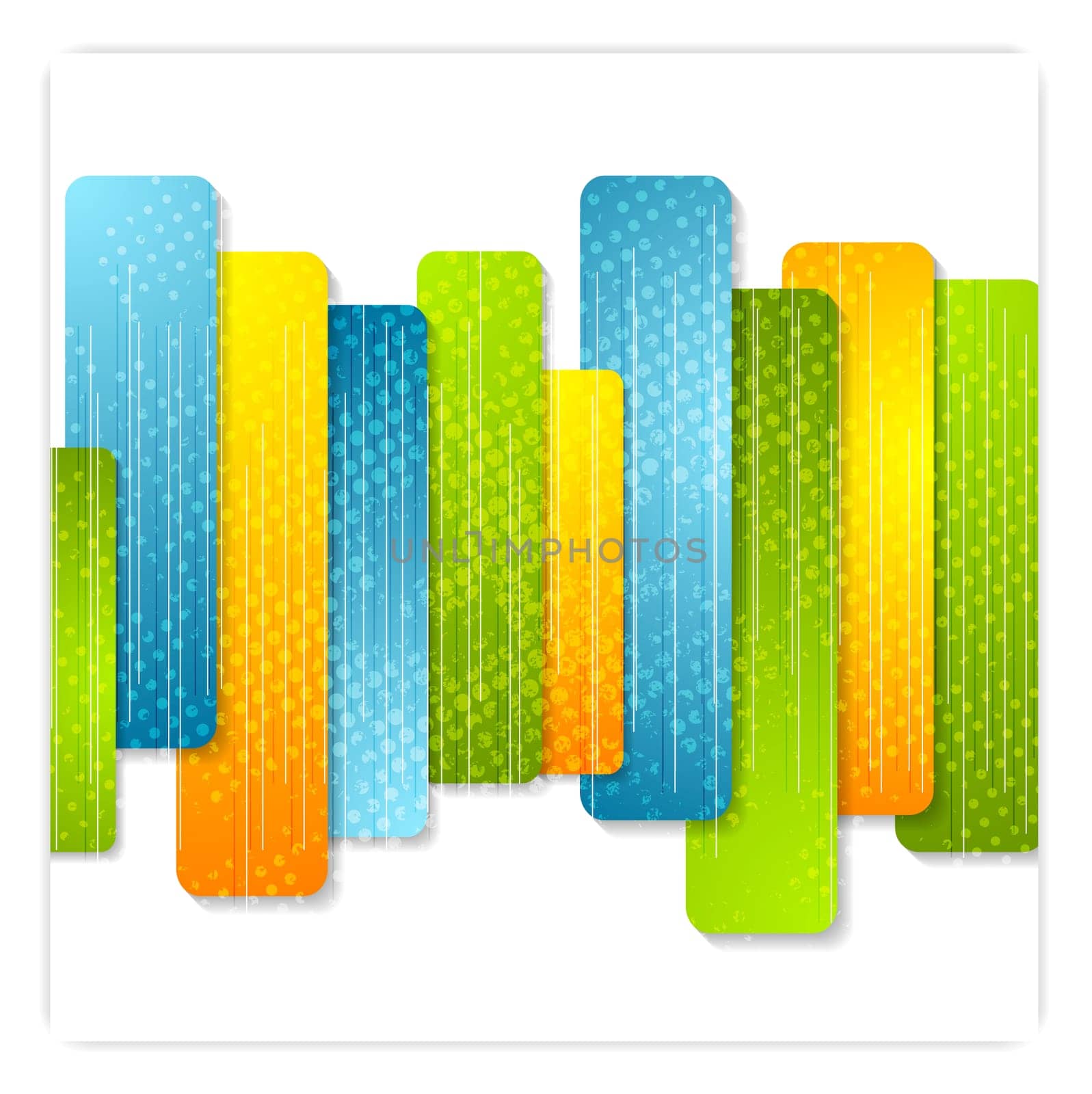 Abstract colorful stripes modern background