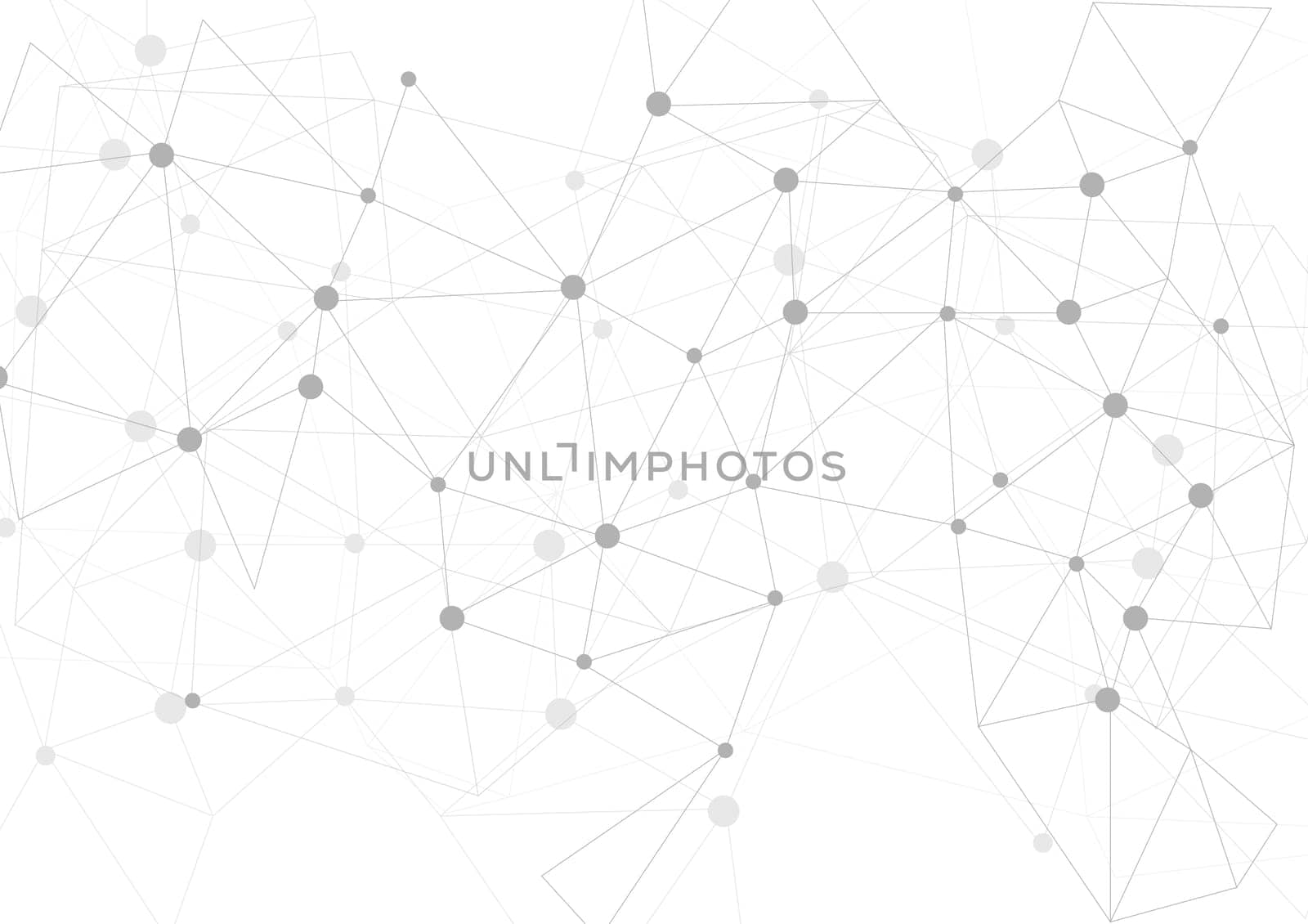 Light grey polygonal communication background