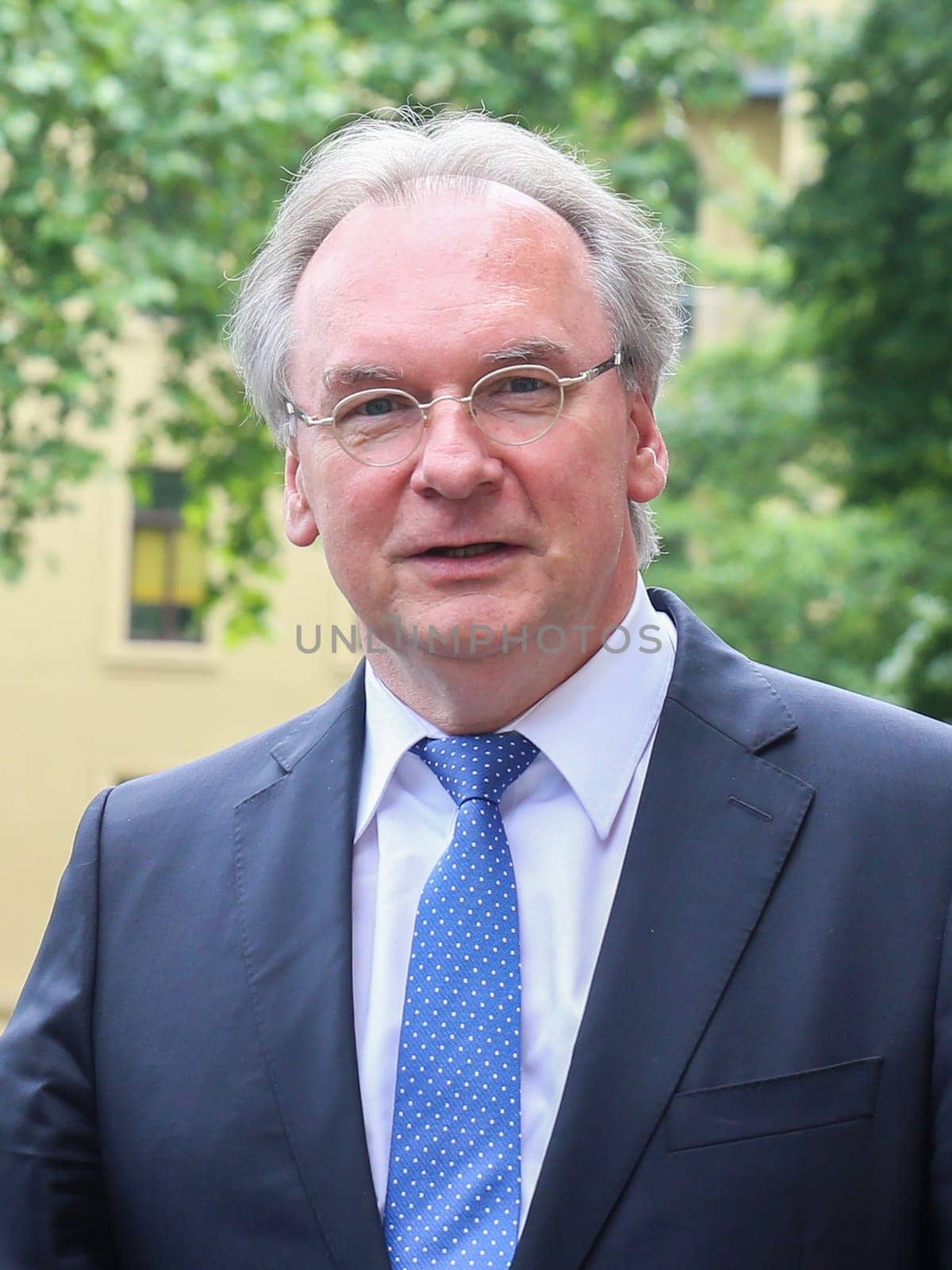 Dr. Reiner Haseloff (CDU) Minister-President of saxony-anhalt at the event series Saxony-Anhalt-Premium with astronaut Thomas Reiter in Magdeburg June 09,2016