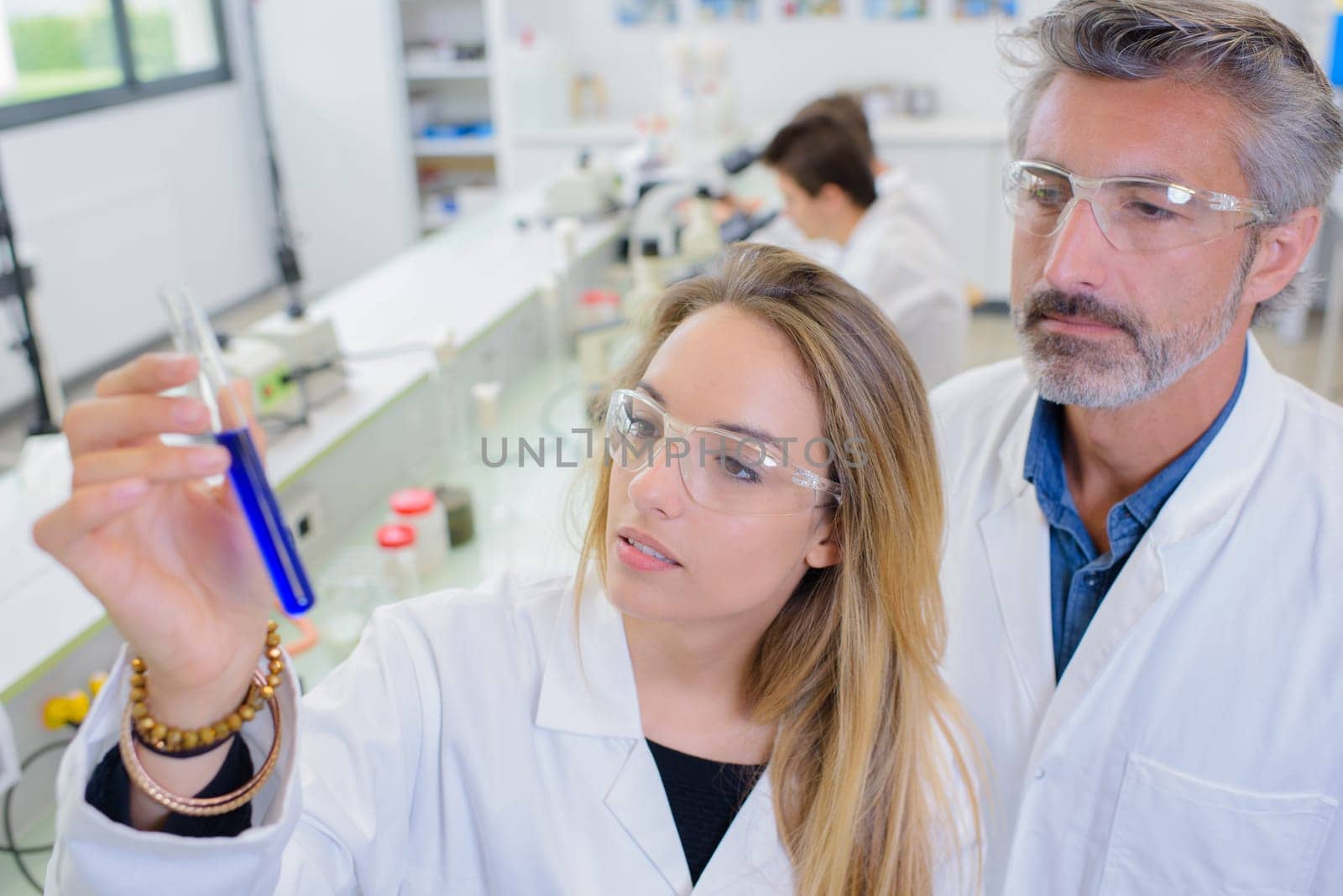 inside the laboratory