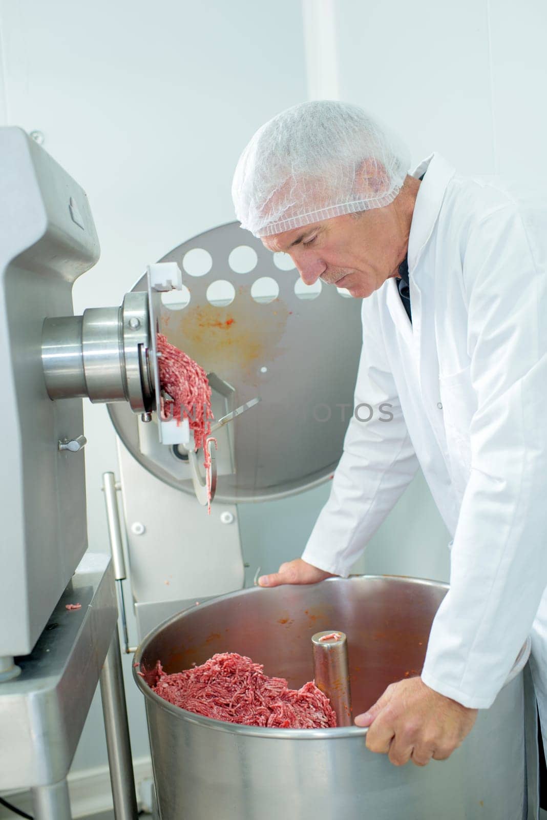 industrial meat grinder