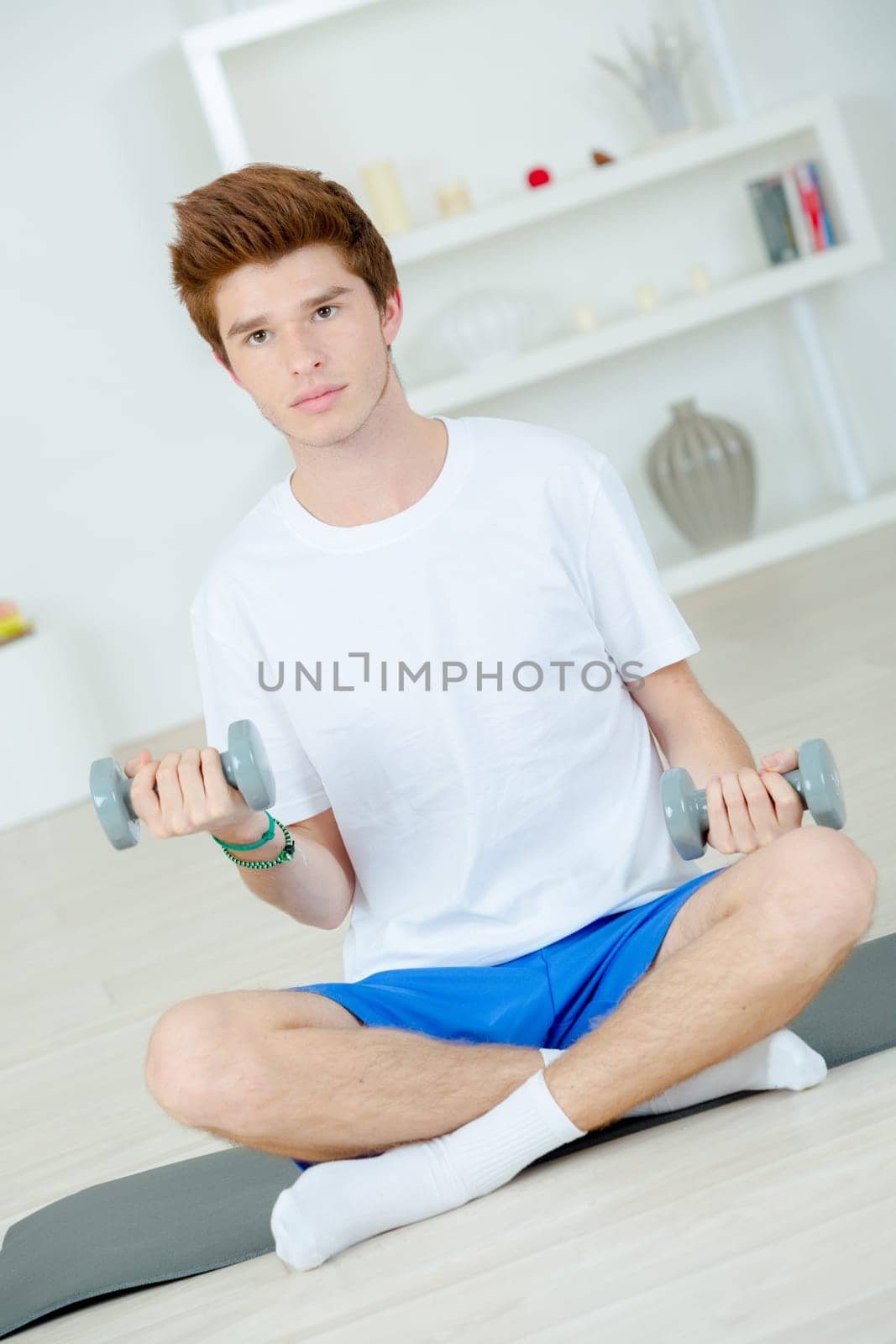 Lifting weights at home