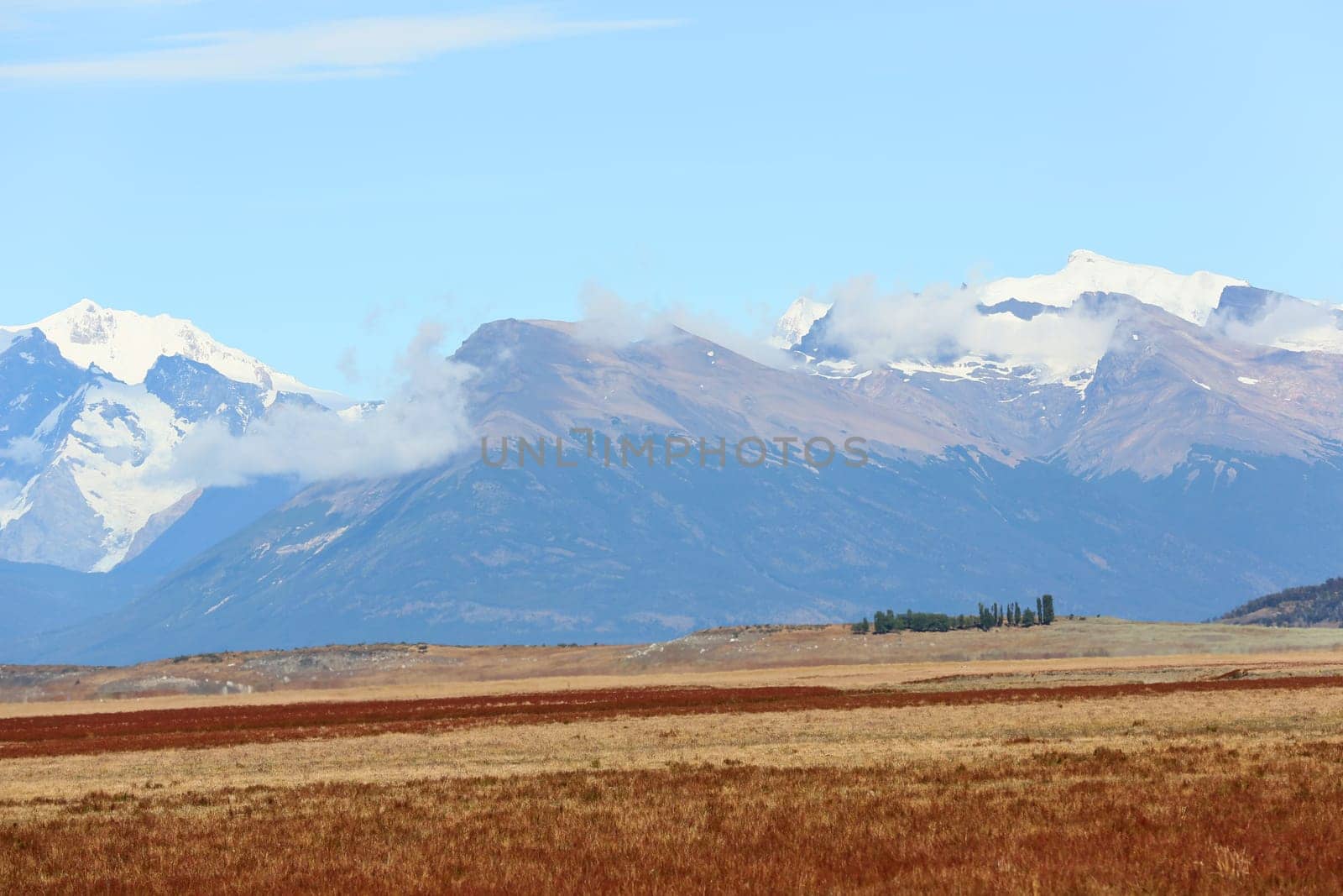 Overview of South Patagonia farmland