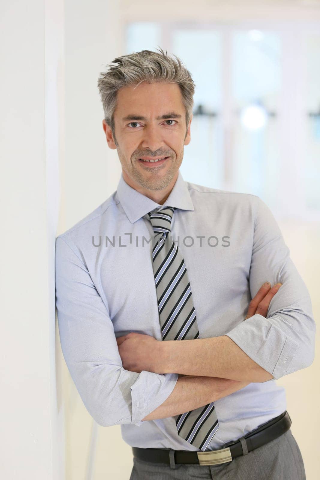 Portrait of confident mature businessman