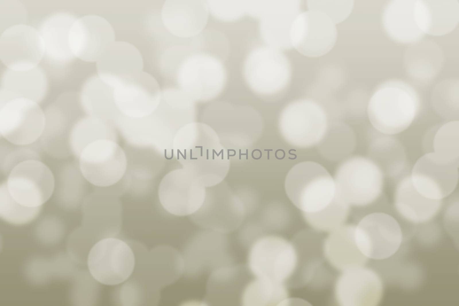 Abstract circular grey brown and white light bokeh background