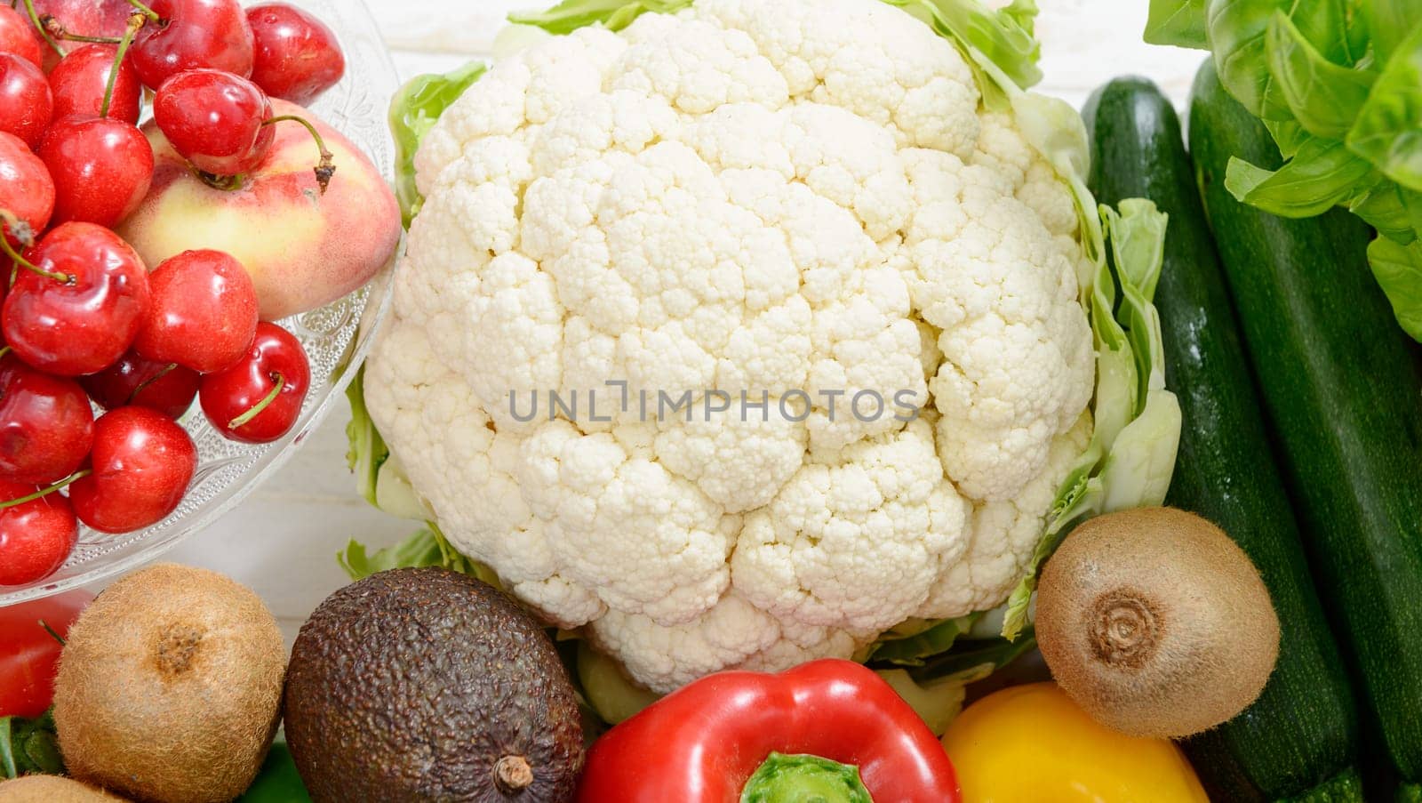 an assortment of fresh vegetables