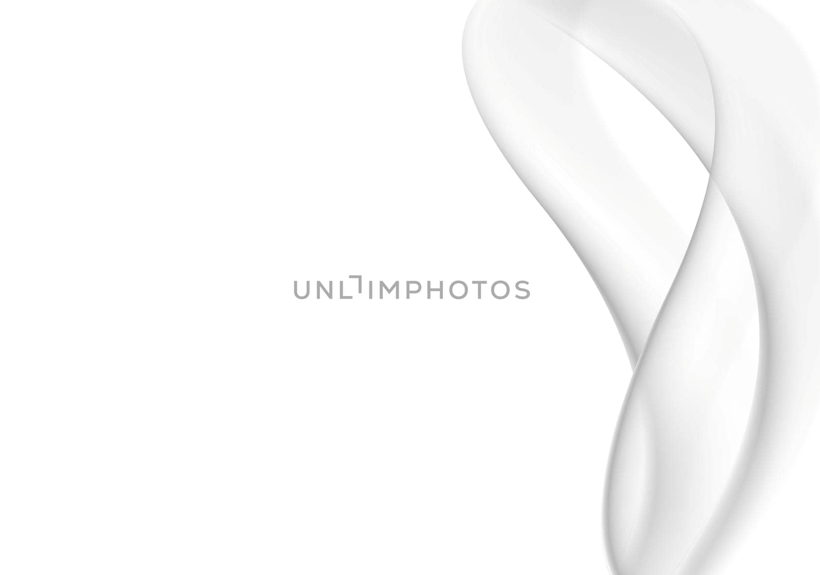 Abstract grey elegant smooth waves