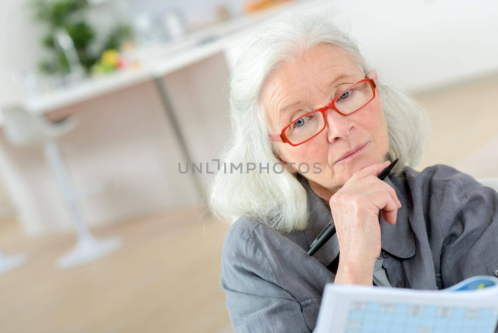 Old last doing a crossword