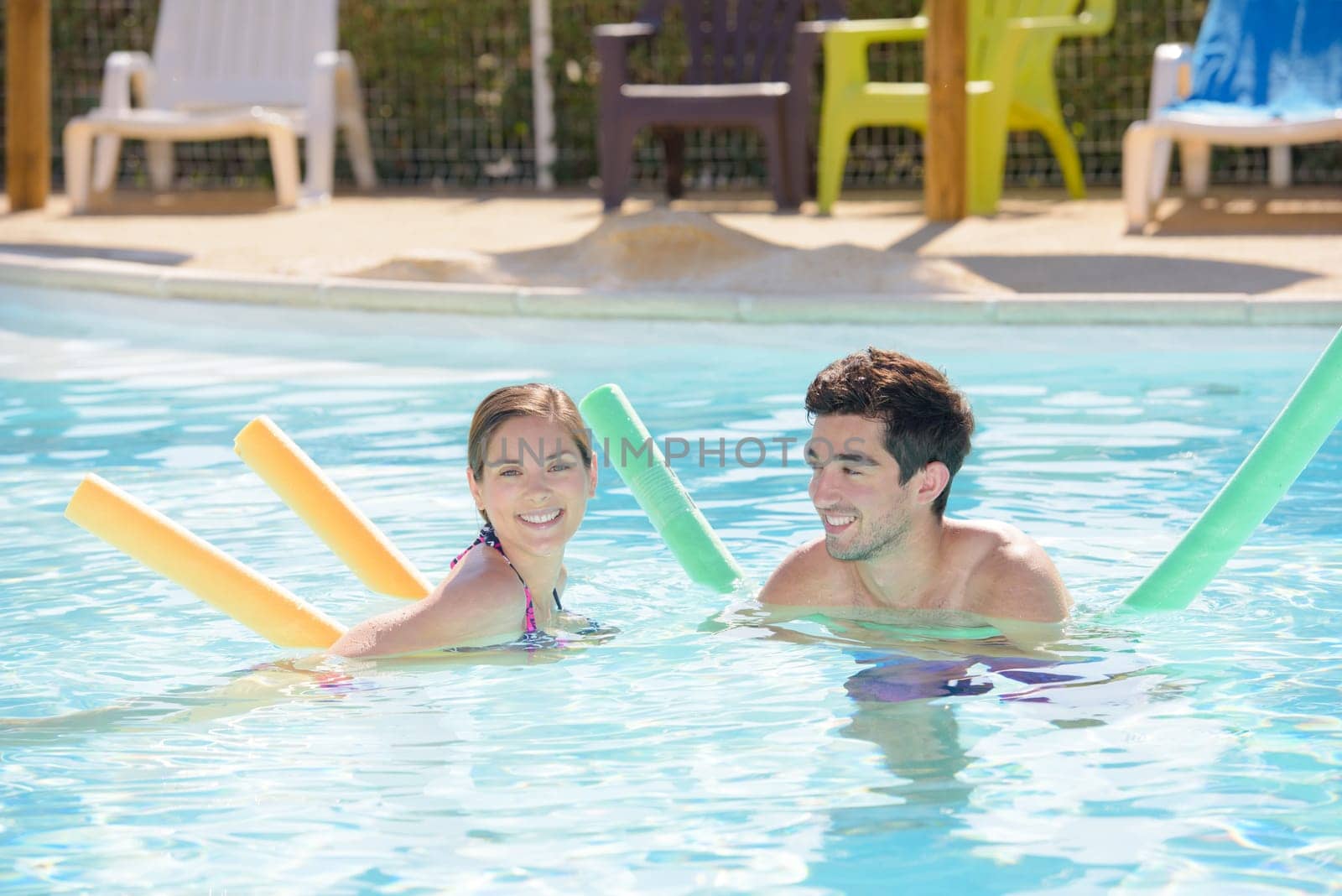 swimming time