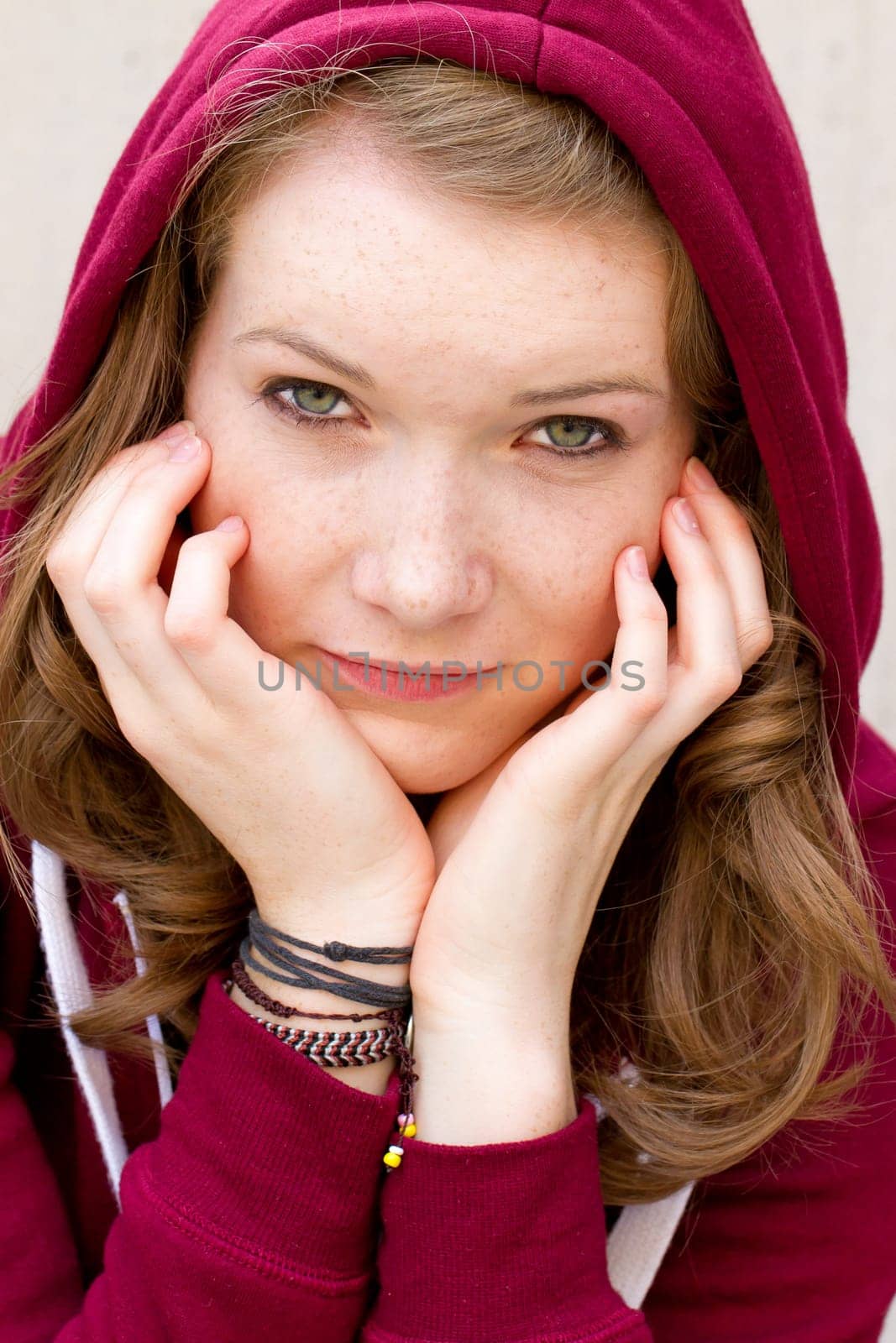 Portrait of a young person