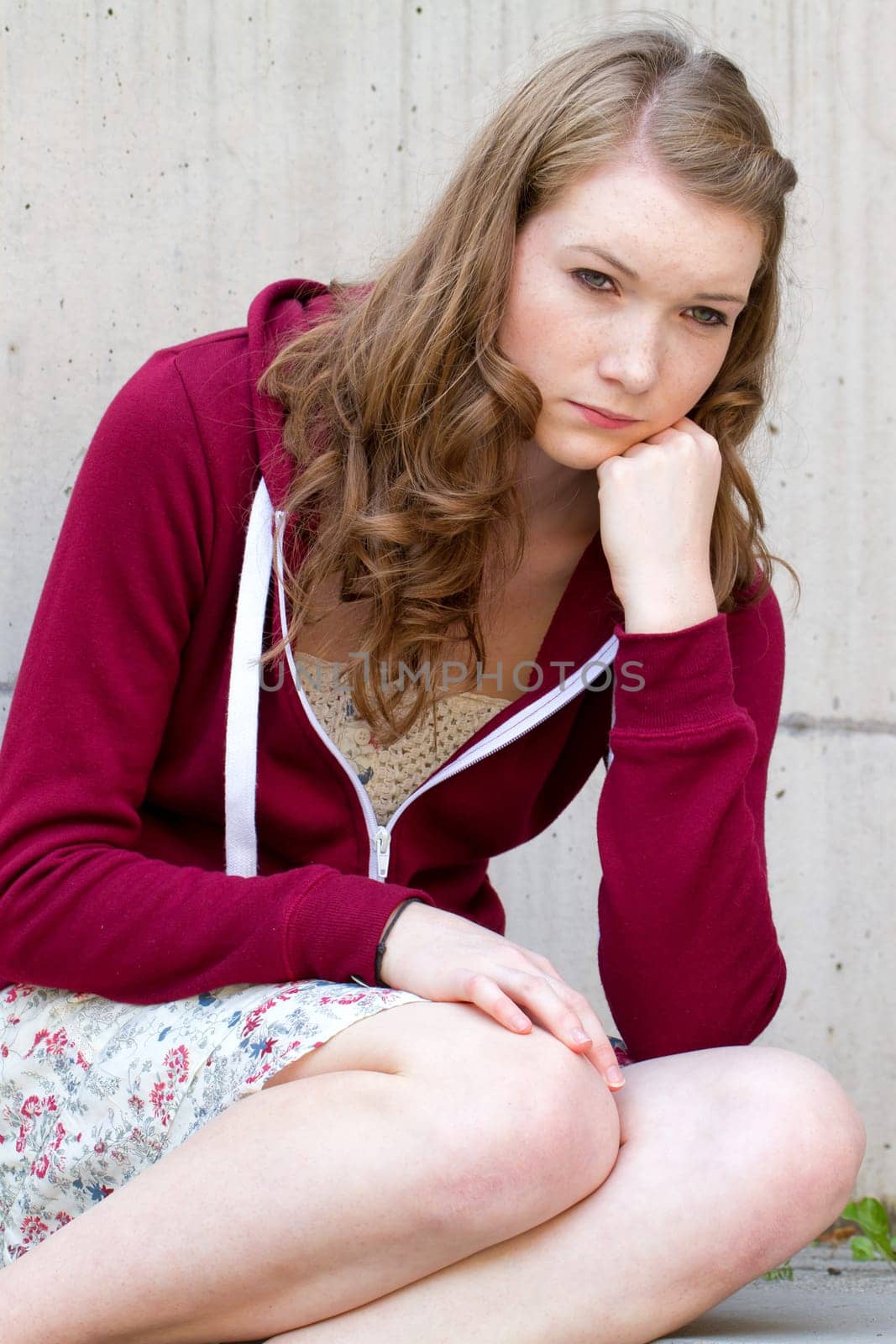 Depressed,young woman