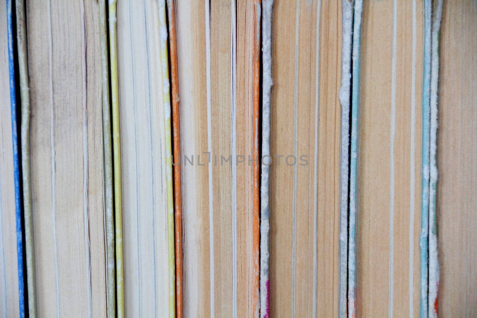Image of stack old hardcover bound books