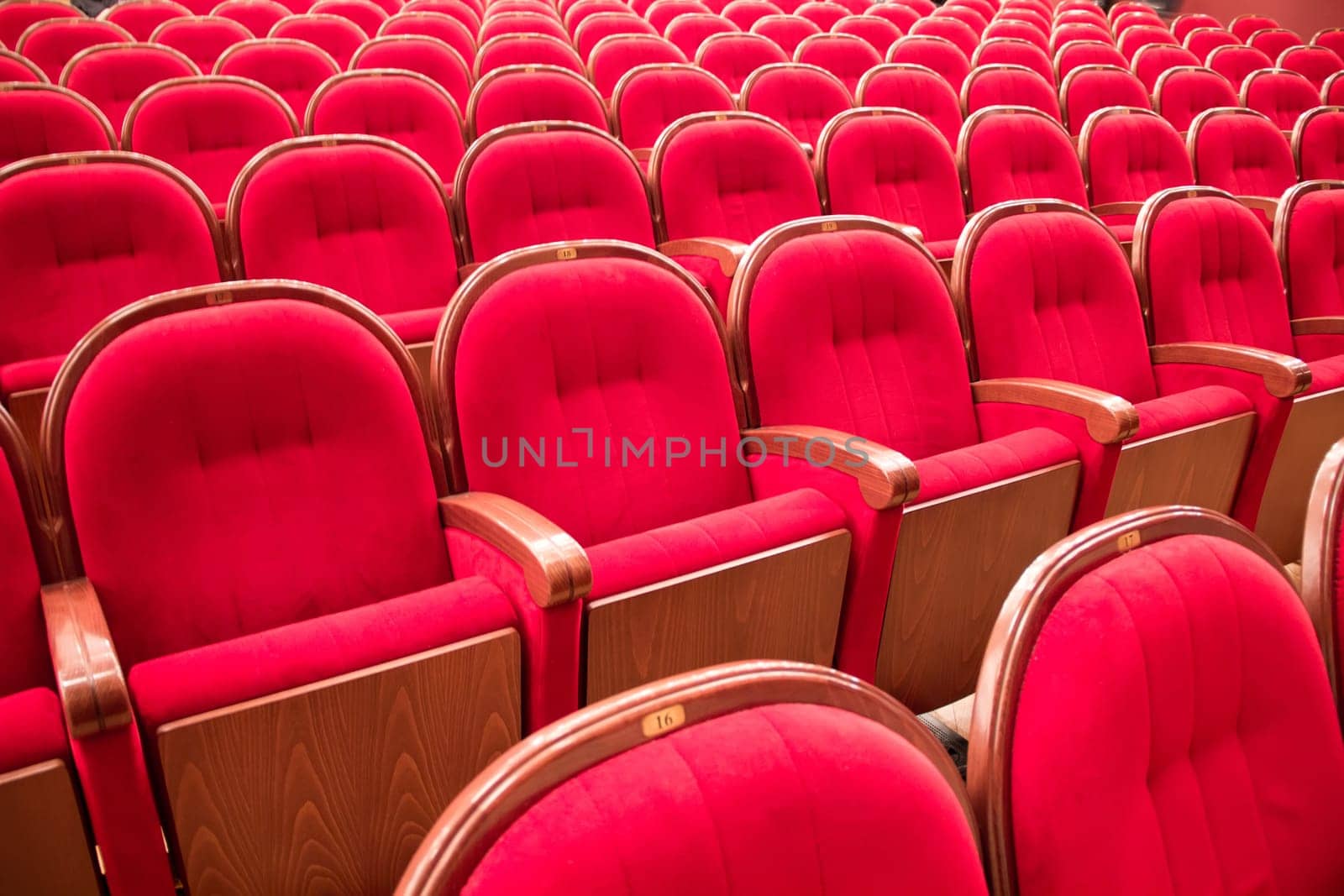 Interior of opera and ballet theatre in Samara