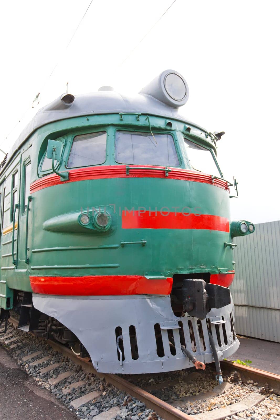 Photo of Russian rail road locomotive