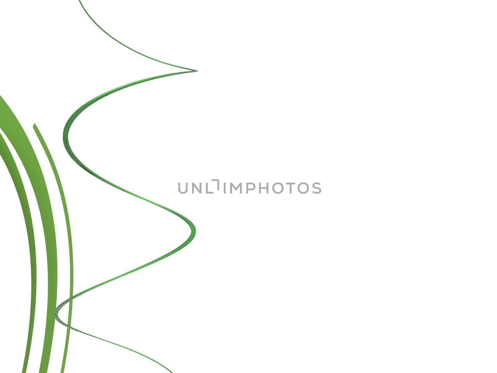 3D rendering Colorful cubes 3D isolated with white