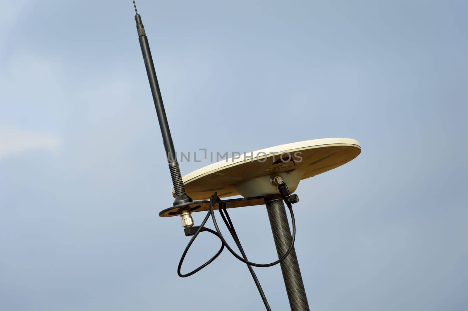 Land survey navigation measuring point