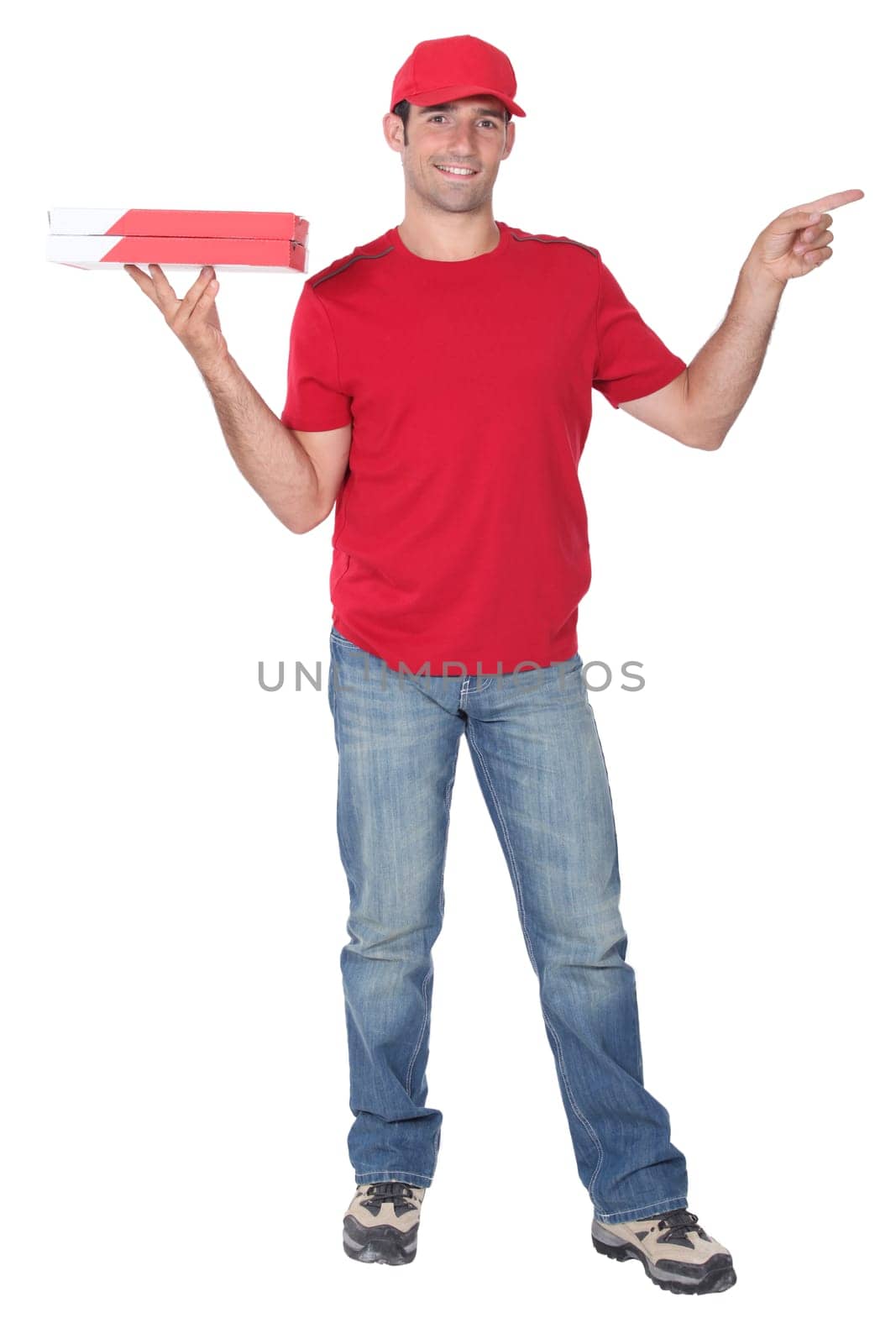 pizza delivery man