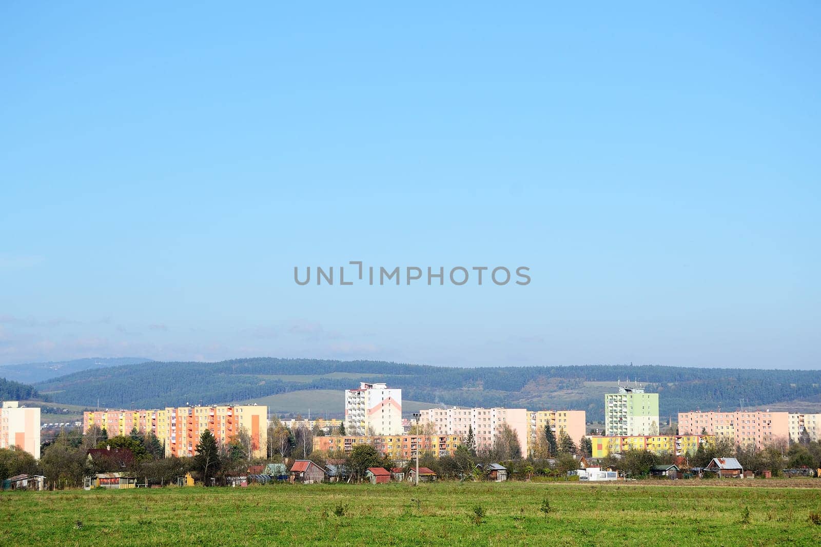 Town with many public housings
