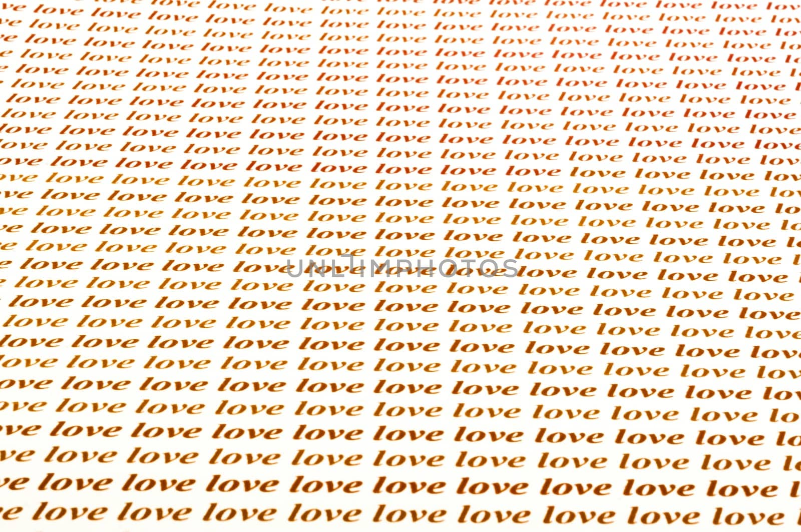 beautiful background of love word