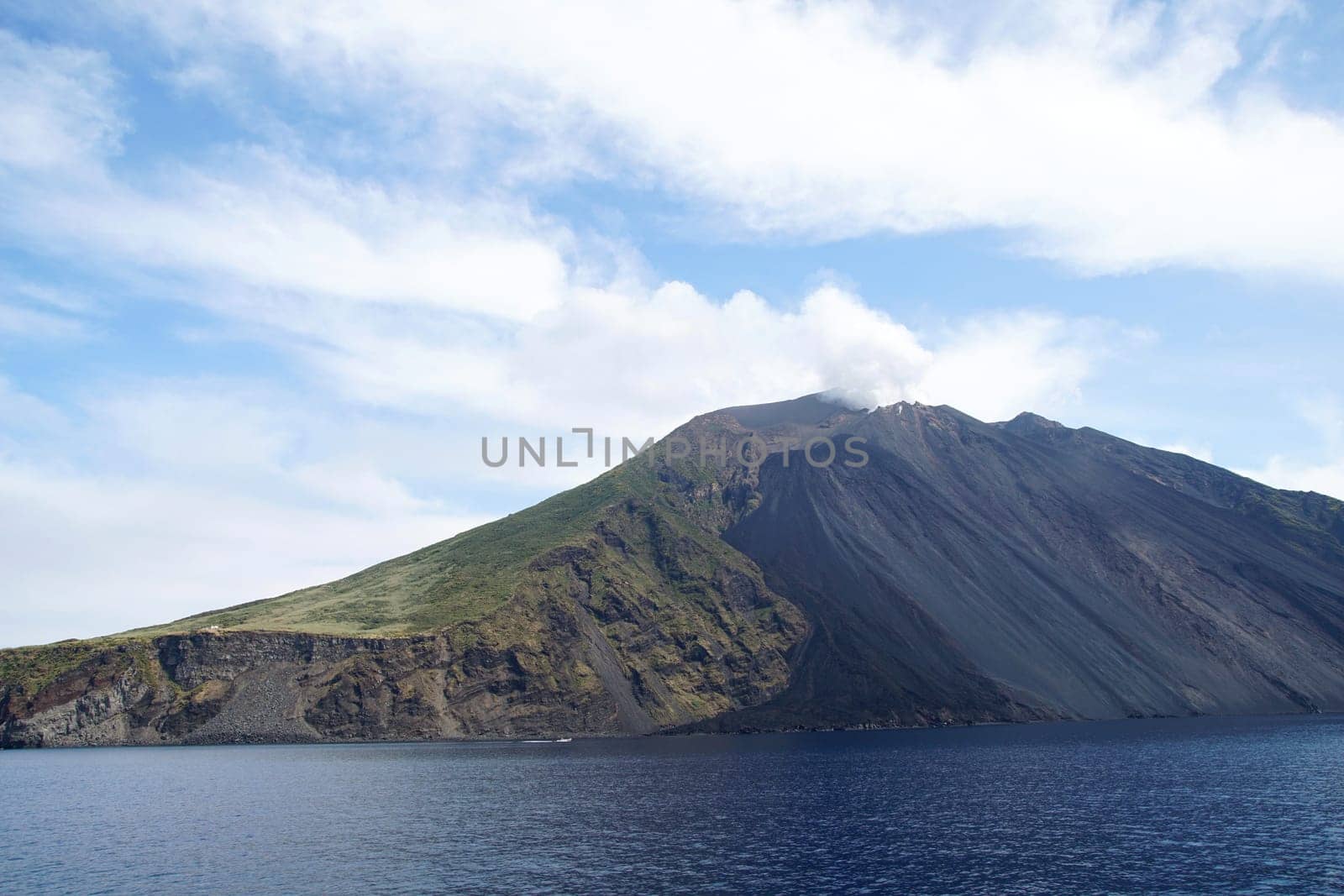 Lava field of Stromboli