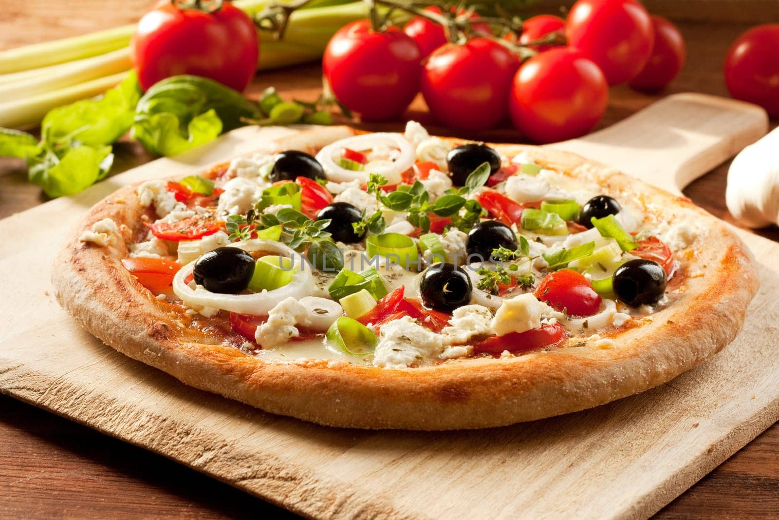 Greek Style Pizza