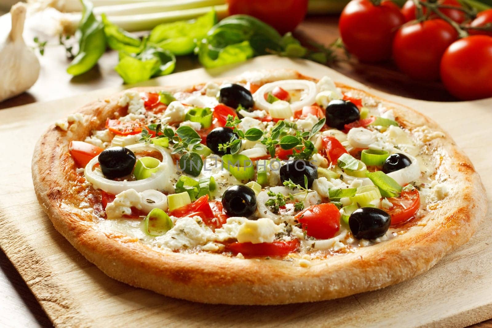Vegetable Pizza