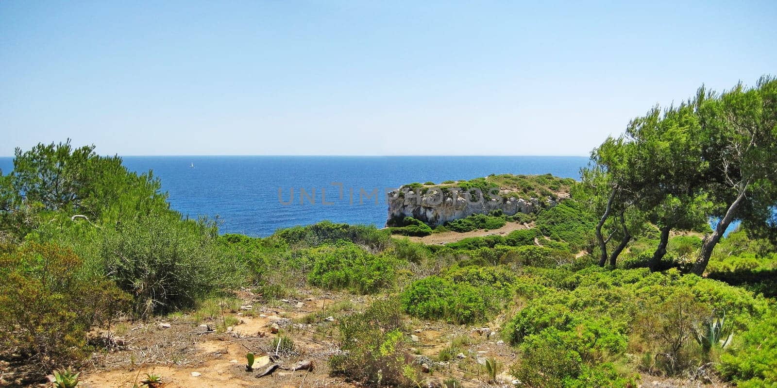 Cala s'Almunia / Cala des Moro panorama, Majorca Spain