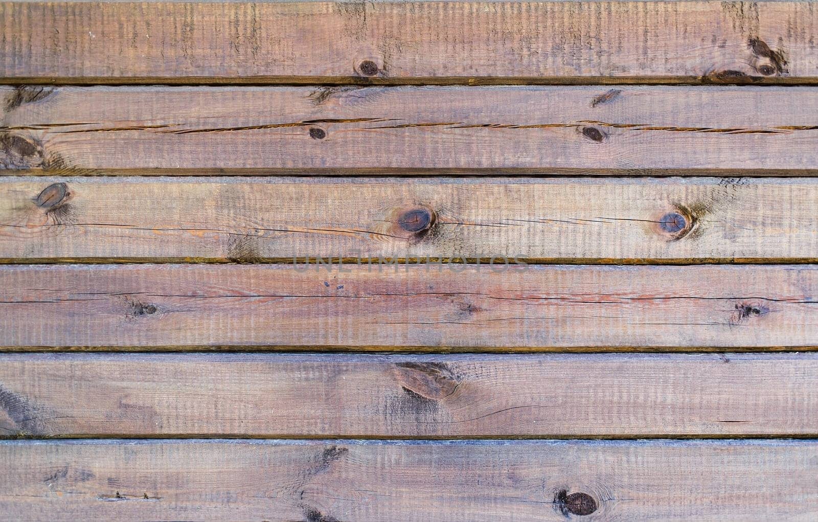 Texture of wooden logs. Background from log wall.