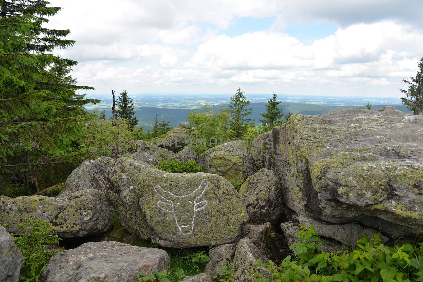 Ochsenkopf in the Fichtelgebirge