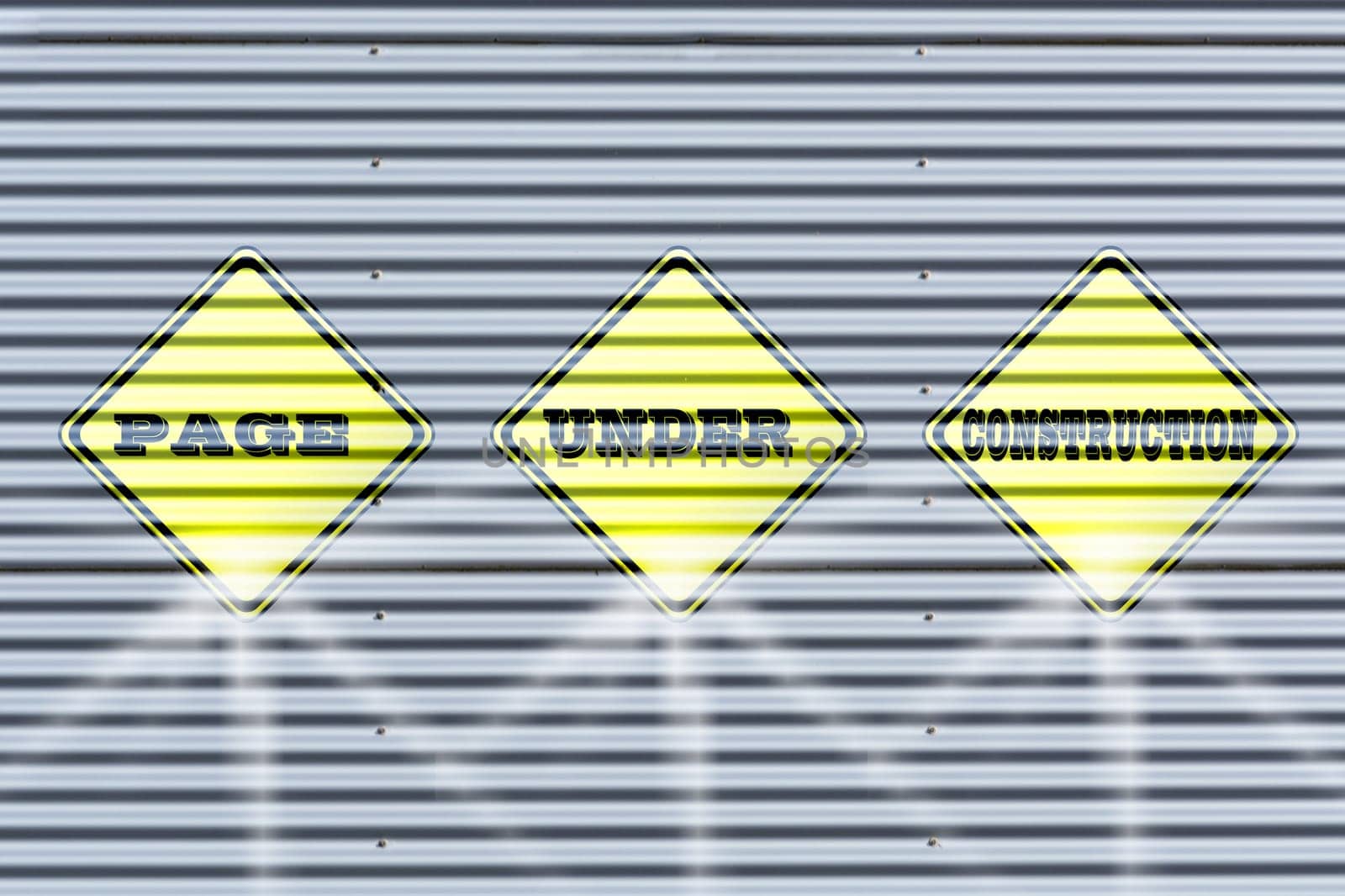 Silver-colored metal wall riffle sheet as background..