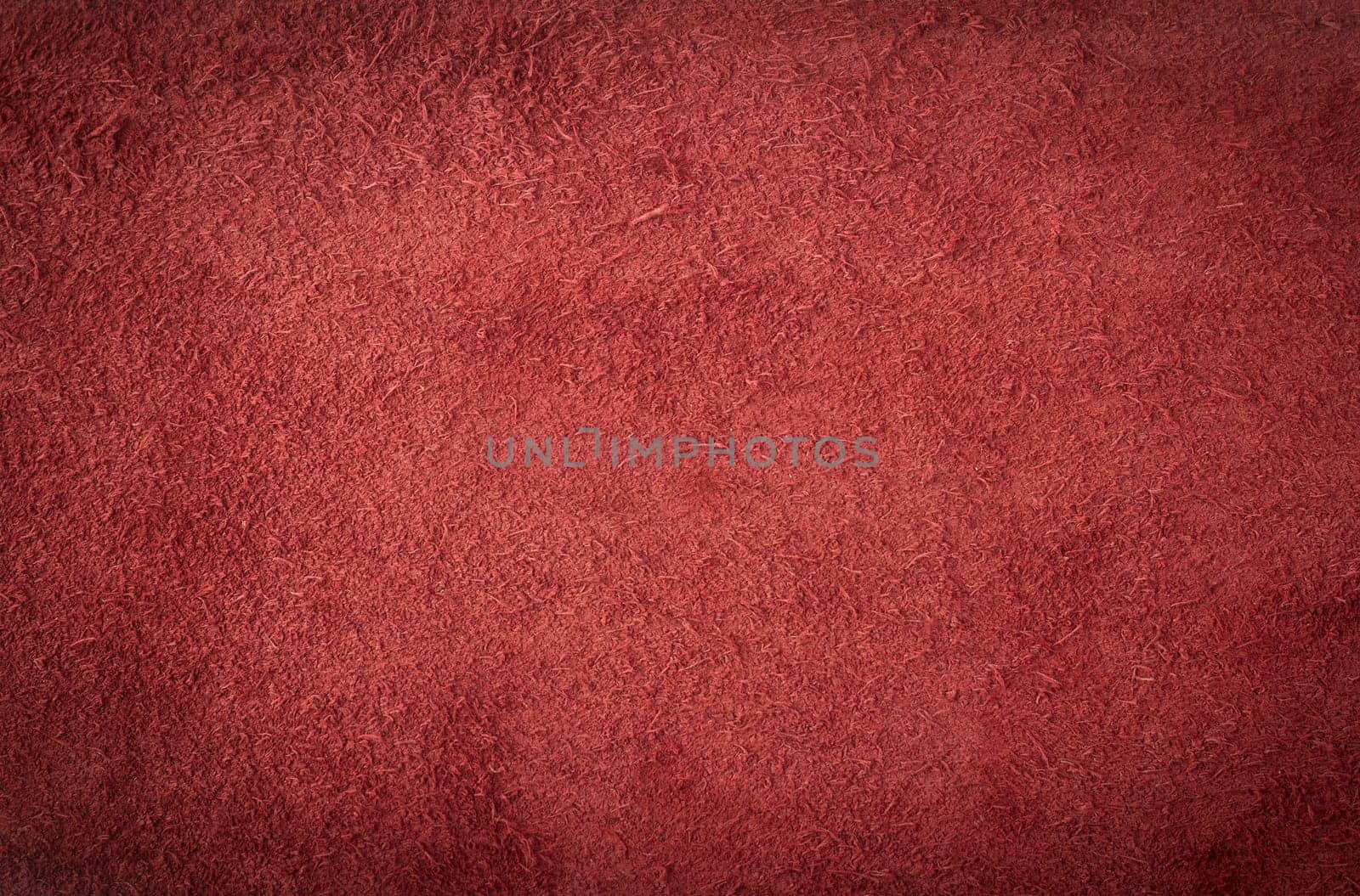 Close up of red leather texture