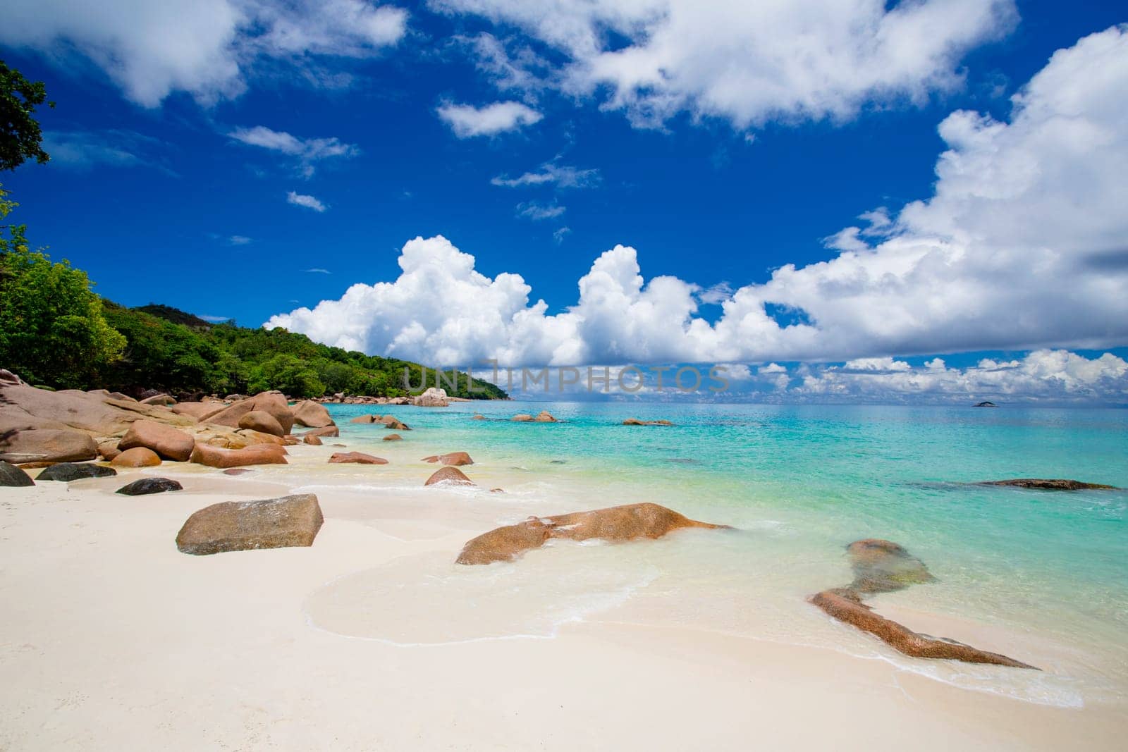 The beautiful Anze Lazio beach, Seychelles