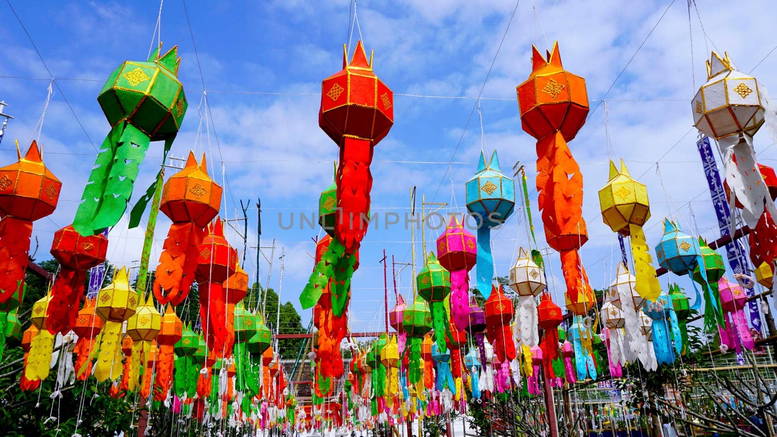 Yee Peng Festival New Year in thailand