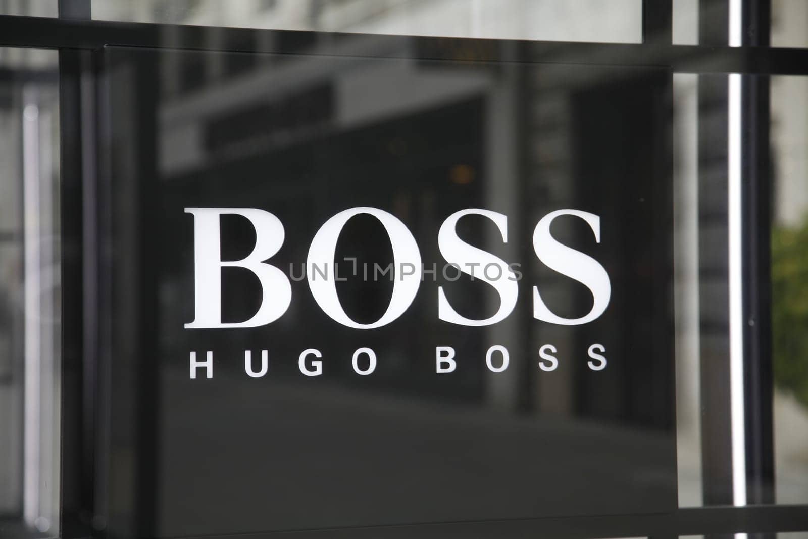 Hugo Boss label