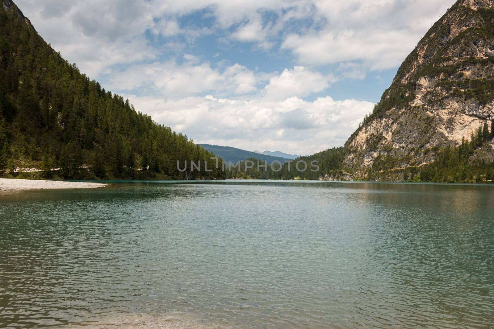 Lago de Braies or The Pragser Wildsee is a lake in the Prags Dolomites in South Tyrol, Italy.