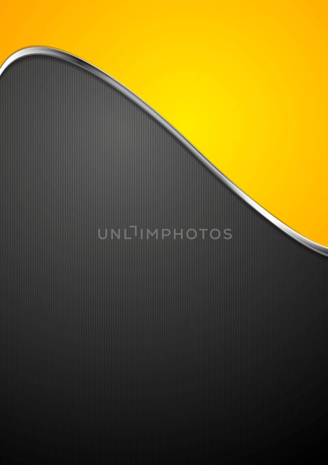 Abstract vector background with silver wave