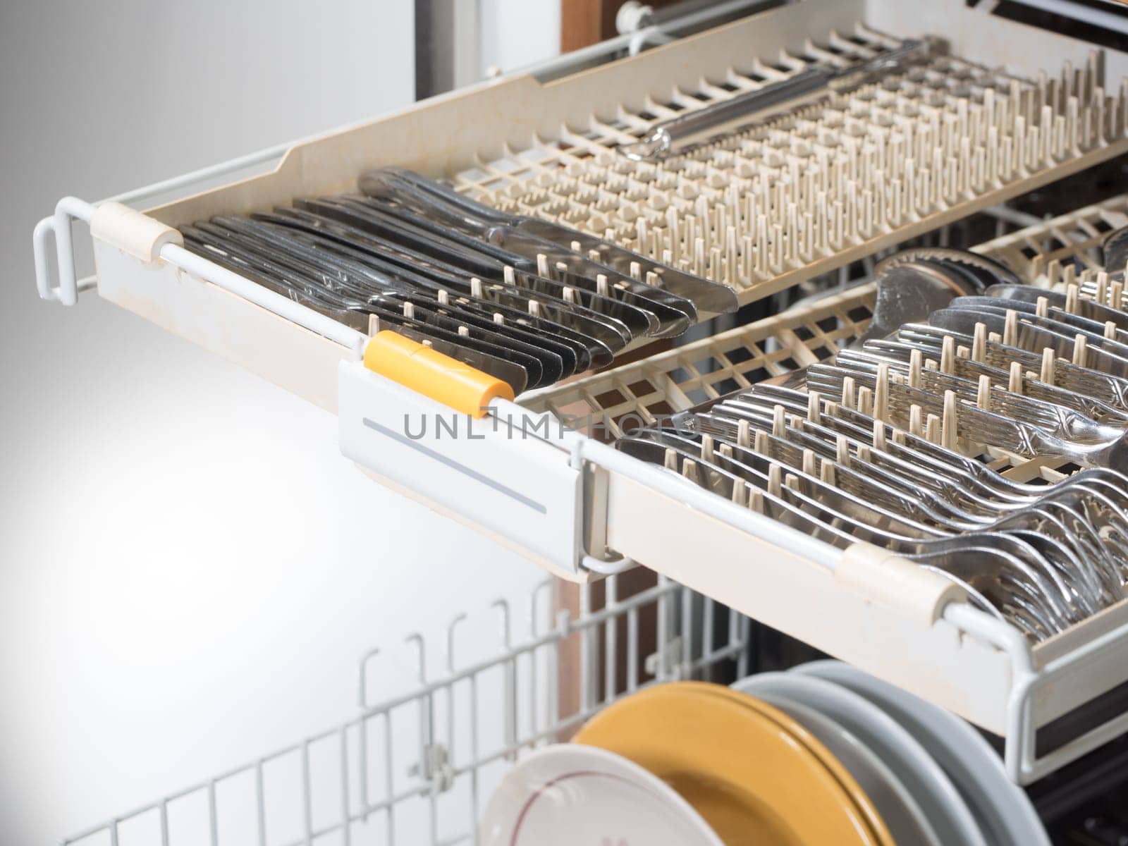 open dishwasher