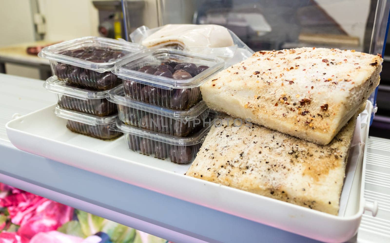 Meats and prepared Italian craft butcher Sicilian