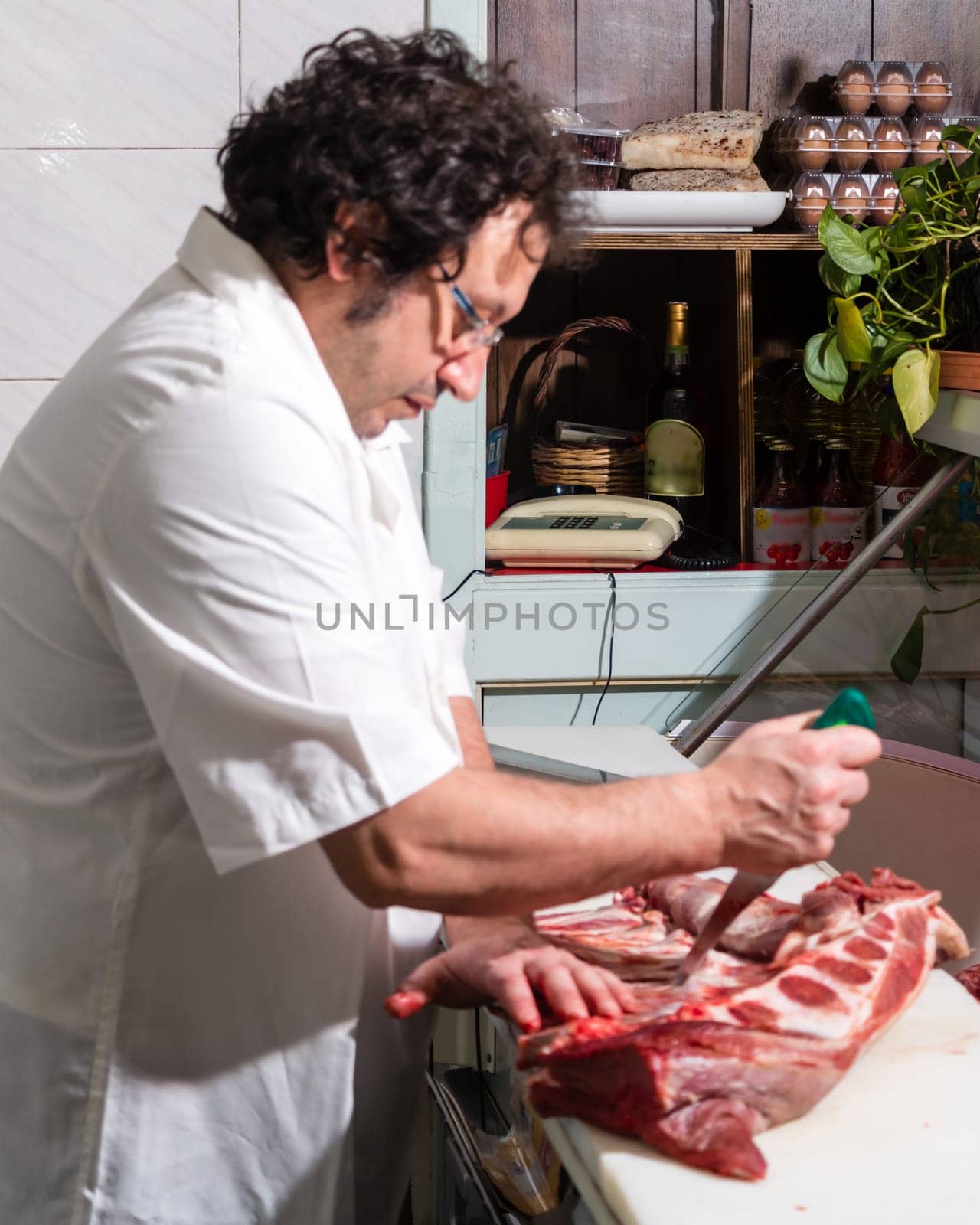 True Sicilian butcher to work in Riposto Catania