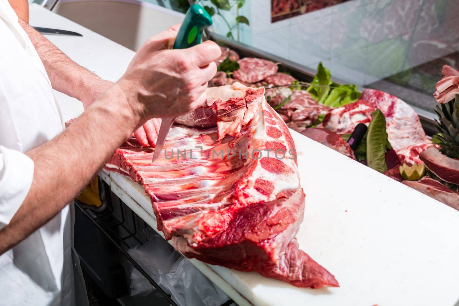 True Sicilian butcher to work in Riposto Catania