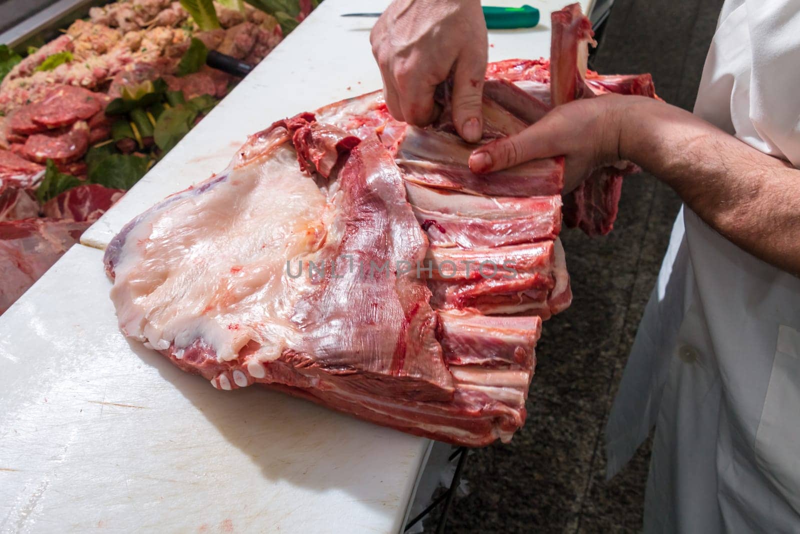True Sicilian butcher to work in Riposto Catania