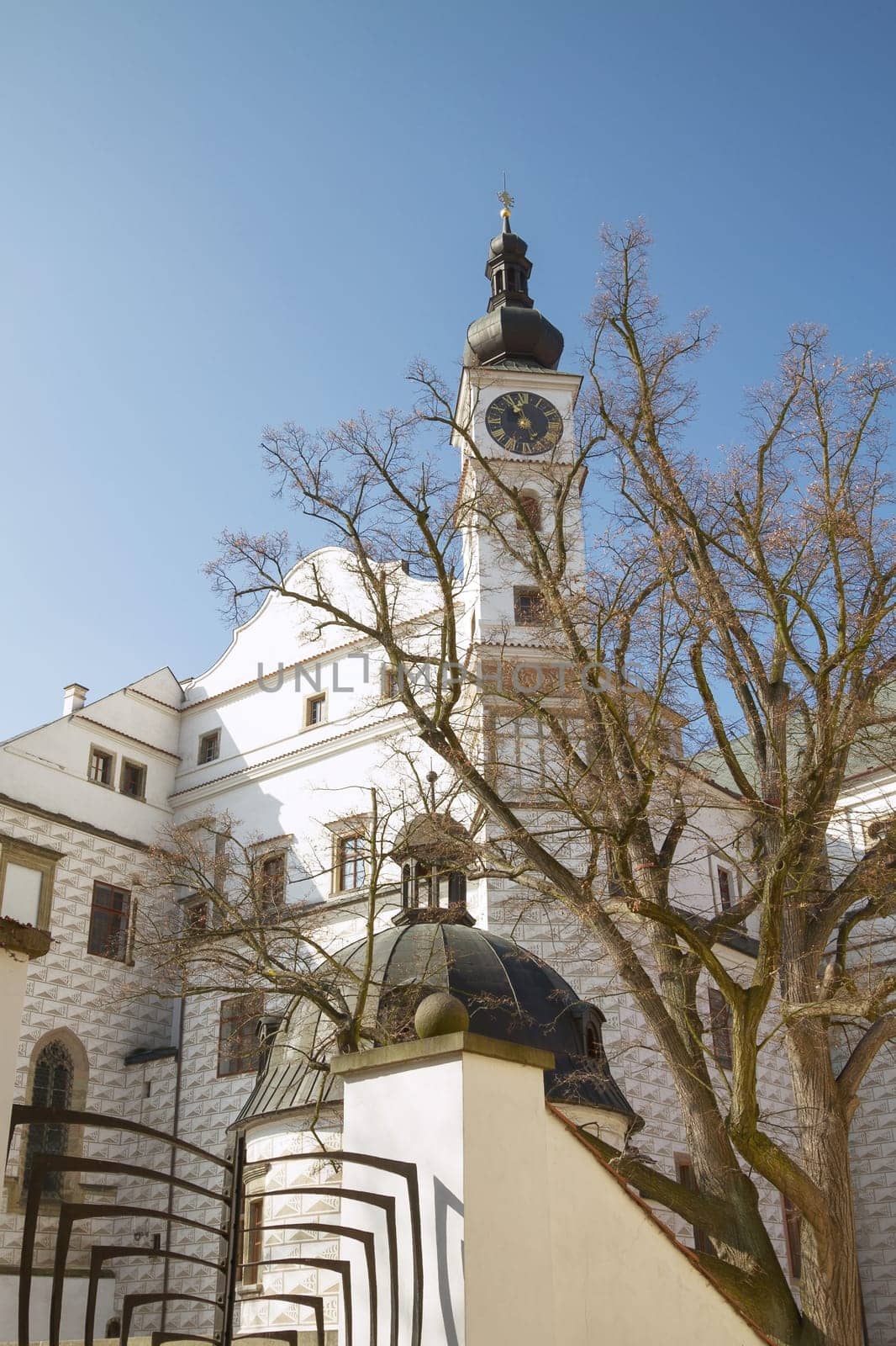 Chateau Pardubice. Museum and Main Dominant of City of Pardubice.