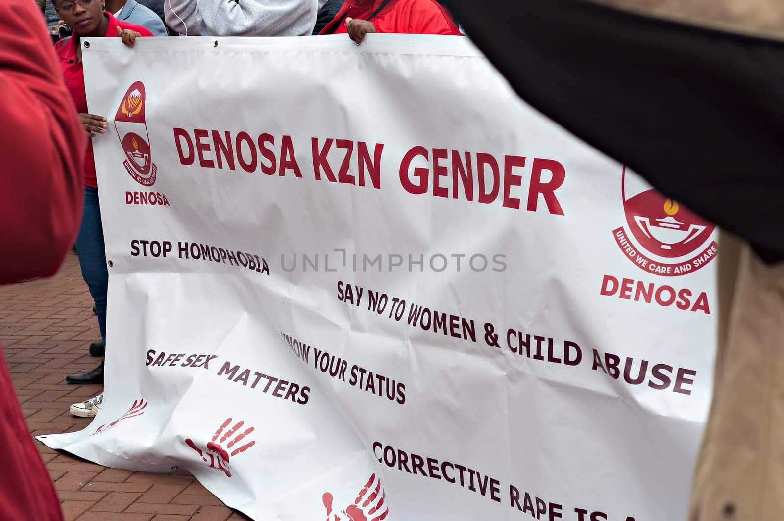 DURBAN, SOUTH AFRICA - JULY 23, 2016: Gay Pride celebration and parade at North Beach