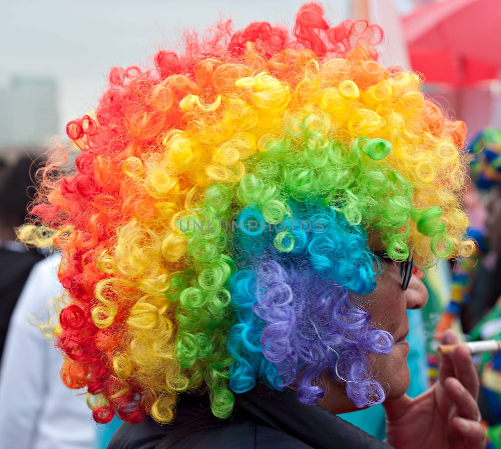 DURBAN, SOUTH AFRICA - JULY 23, 2016: Gay Pride celebration and parade at North Beach