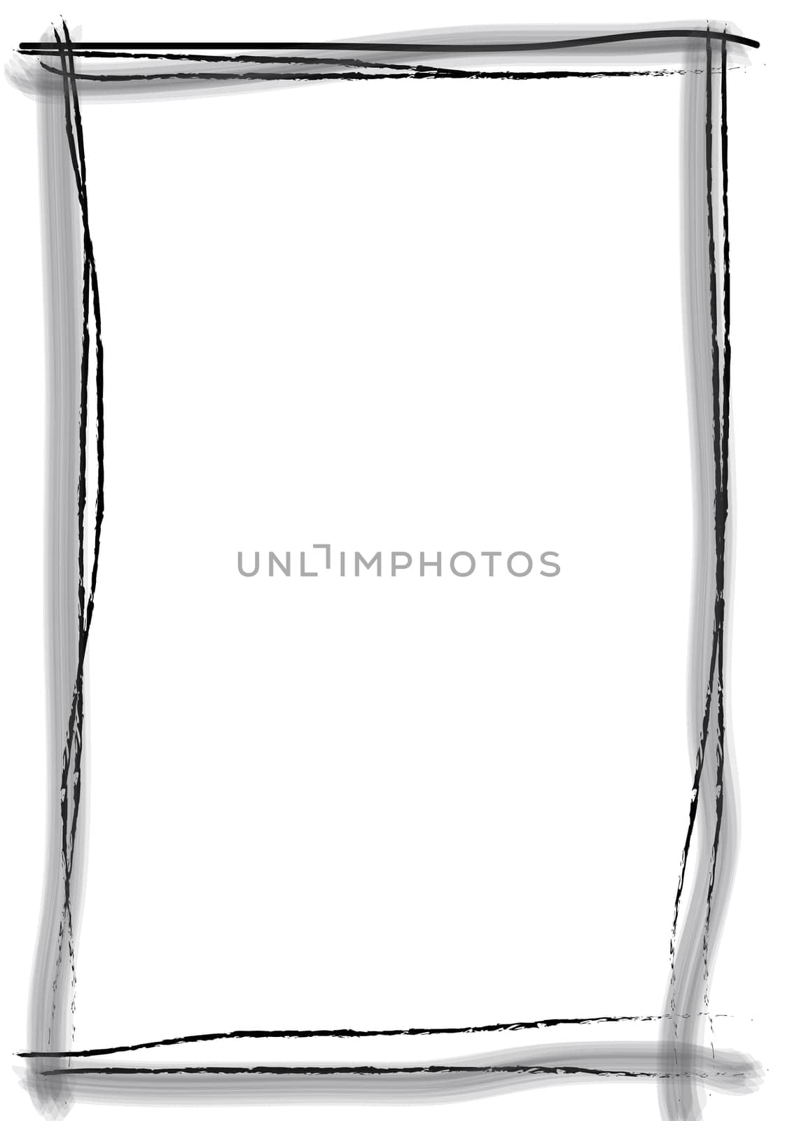 Frame brush stroke black.