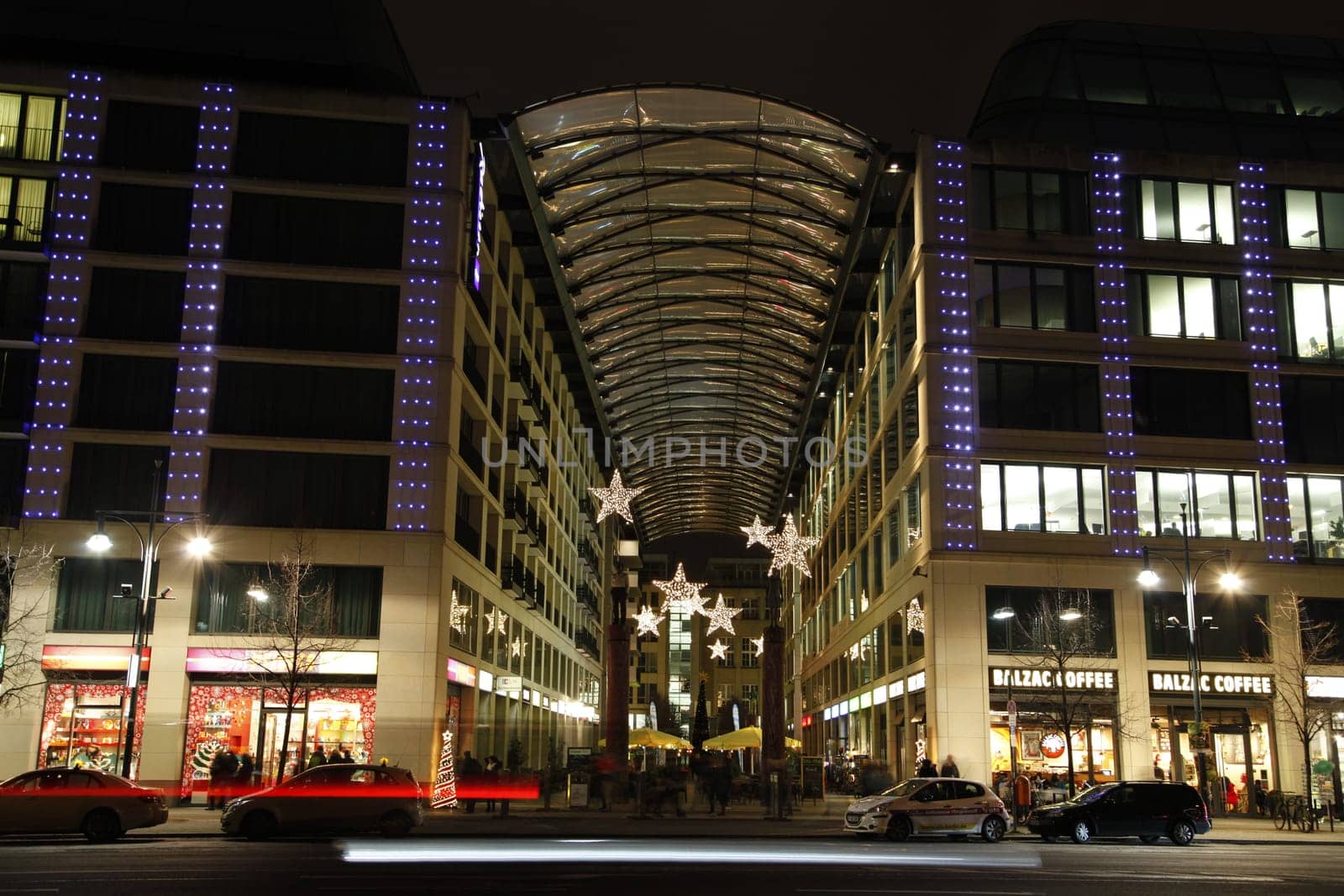 karl-liebknecht shopping passage in berlin near alexanderplatz