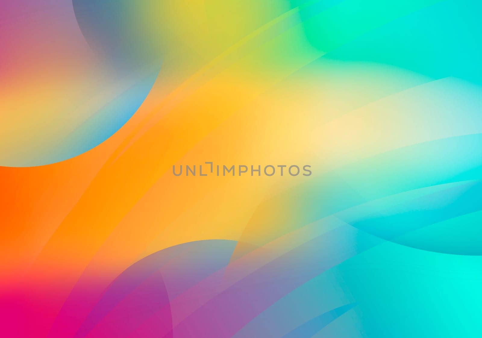 Illustration of Abstract Smooth Colorful Background Modern Design