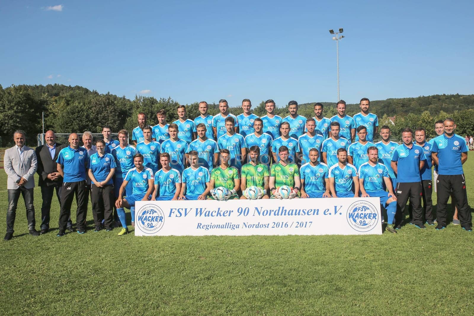 Squad FSV Wacker 90 Nordhausen - NOFV-Regionalliga Nordost,season 2016/17