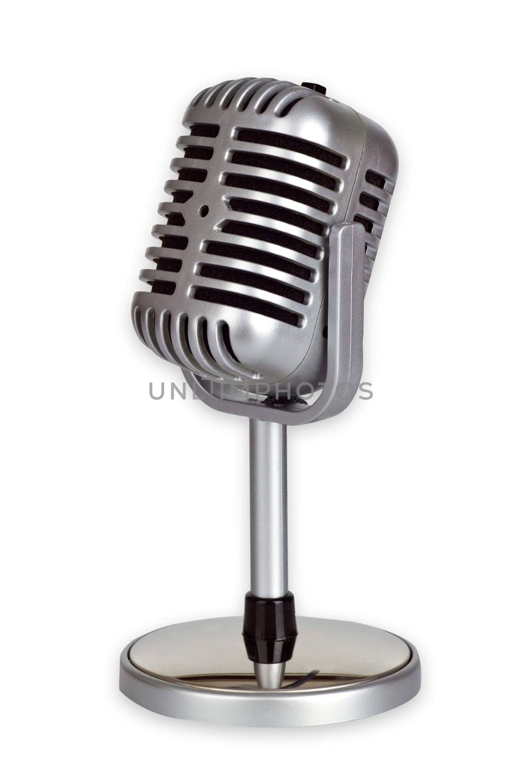 Retro Microphone - This is not a SHURE microphone