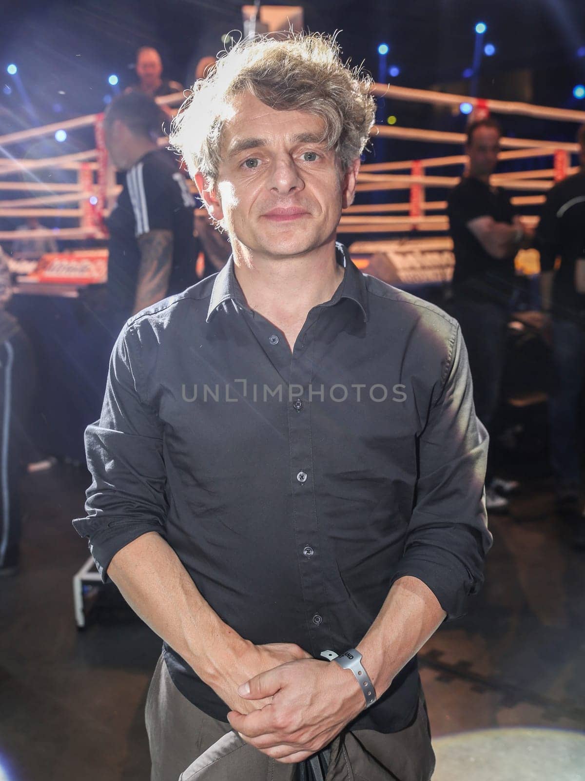 Actor - Zack - Volker Michalowski at SAT1 Ran - Boxing on 16.07.2016 in the Max-Schmeling-Halle Berlin